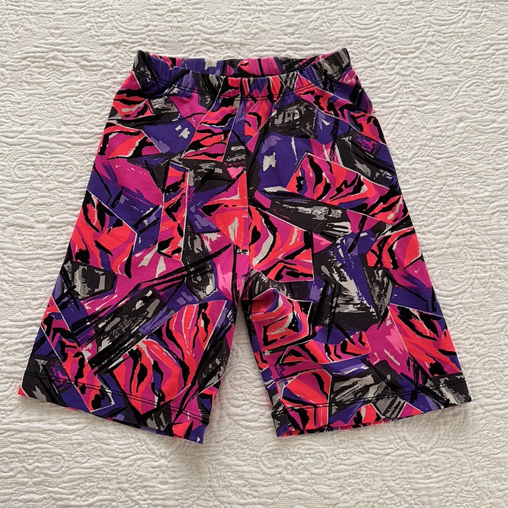 90s Danskin Vibrant Retro Biker Short